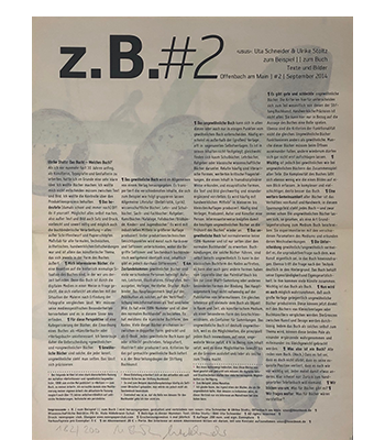 Stoltz, Ulrike / Schneider, Uta; z.B. / zum Beispiel / zum Buch (2014 - 2020) Stoltz, Ulrike / Schneider, Uta; z.B. / zum Beispiel / zum Buch (2014 - 2020)