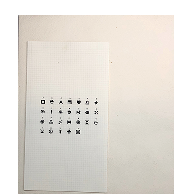 Lavater, Warja; Perceptions. Papier modulé (1975) Lavater, Warja; Perceptions. Papier modulé (1975)